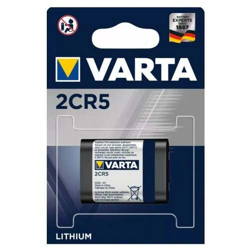 Батарея Varta Lithium BL1 2CR5 (1шт) блистер