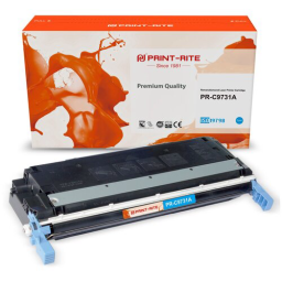 Картридж лазерный Print-Rite TRH215CPU1J PR-C9731A C9731A голубой (13000стр.) для HP CLJ 5500/5550