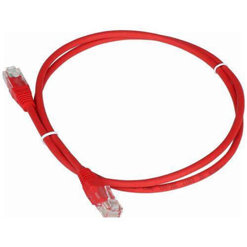 Патч-корд Lanmaster TWT-45-45-2.0-RD UTP RJ-45 вил.-вилка RJ-45 кат.5E 2м красный ПВХ (уп.:1шт)