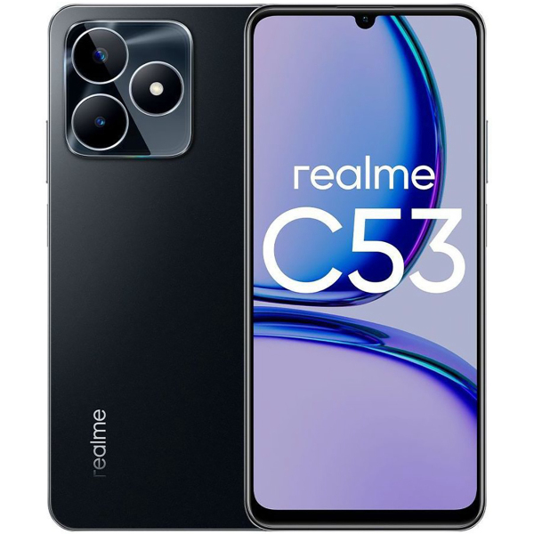 Смартфон Realme C53 256Gb 8Gb черный моноблок 3G 4G 6.74" 720x1600 Android 13 50Mpix 802.11 b/g/n/ac