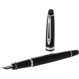 Ручка перьев. Waterman Expert 3 (S0951760) Black CT M сталь нержавеющая подар.кор.