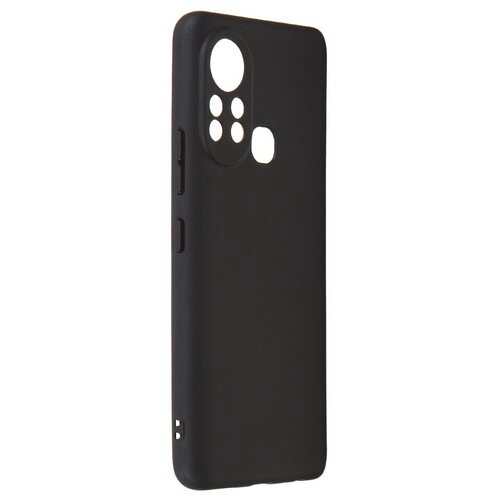 Чехол (клип-кейс) DF для Infinix Hot 11s inCase-02 черный (DF INCASE-02 (BLACK))