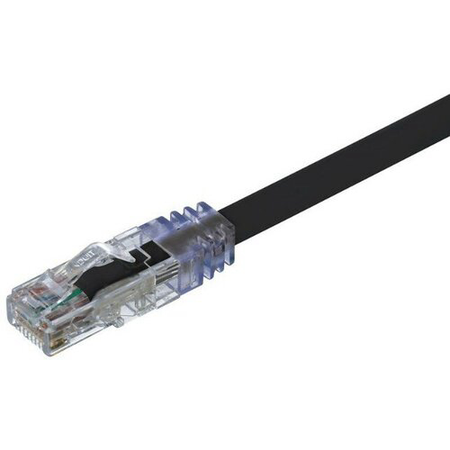 Патч-корд Panduit UTP6AX3MBL UTP RJ-45 вил.-вилка RJ-45 кат.6A 3м черный ПВХ