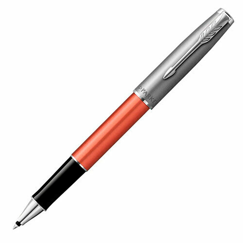 Ручка роллер Parker Sonnet Essentials SB T545 (CW2169230) LaqOrange CT F черн. черн. подар.кор.