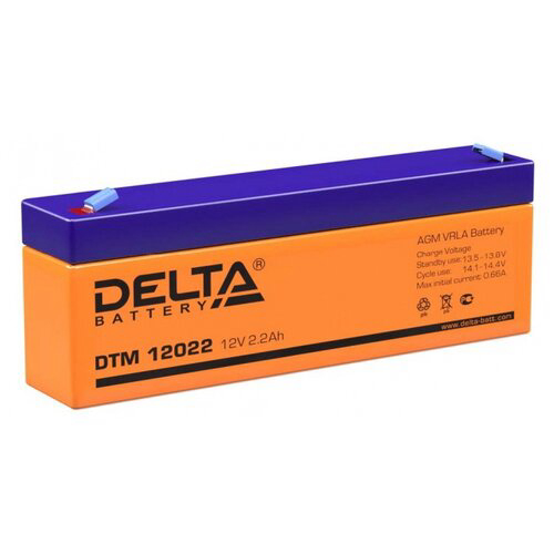 Батарея для ИБП Delta DTM 12022 12В 2.2Ач