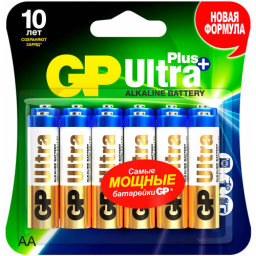 Батарея GP Ultra Plus Alkaline GP 15AUP-2CR12 AA (12шт) блистер