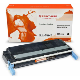 Картридж лазерный Print-Rite TRH214BPU1J PR-C9730A C9730A черный (13000стр.) для HP CLJ 5500/5550