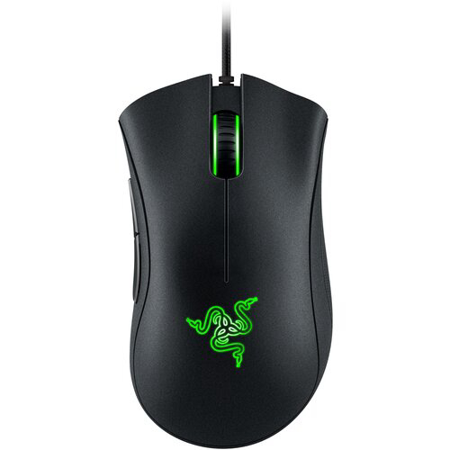 Мышь Razer DeathAdder Essential белый оптическая (6400dpi) USB для ноутбука (5but)