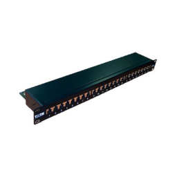 Патч-панель Lanmaster TWT-PP24STP 19" 1U 24xRJ45 кат.5E FTP