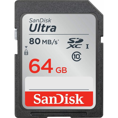 Флеш карта SDXC 64GB Sandisk SDSDUNB-064G-GN6IN Ultra