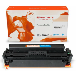 Картридж лазерный Print-Rite TFH769CPU1J PR-CF411A CF411A голубой (2300стр.) для HP LJ M452DW/DN/NW