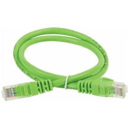 Патч-корд ITK PC02-C5EUL-2M UTP RJ-45 вил.-вилка RJ-45 кат.5E 2м зеленый LSZH (уп.:1шт)