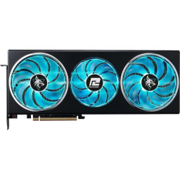 Видеокарта PowerColor PCI-E 4.0 RX7700XT 12G-L/OC AMD Radeon RX 7700XT 12Gb 192bit GDDR6 2226/18000