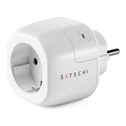 Умная розетка Satechi Homekit Smart Outlet. Цвет белый. Satechi Homekit Smart Outlet - White