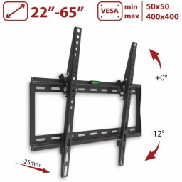 Кронштейн Arm Media STEEL-4 new черный 22"-65" макс.40кг настенный наклон