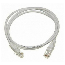 Патч-корд Lanmaster LAN-PC45/U5E-2.0-GY UTP RJ-45 вил.-вилка RJ-45 кат.5E 2м серый LSZH (уп.:1шт)