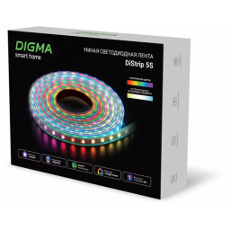 Умная светодиодная лента Digma DiStrip 5S 60св./м 18В 5м (DS5S)