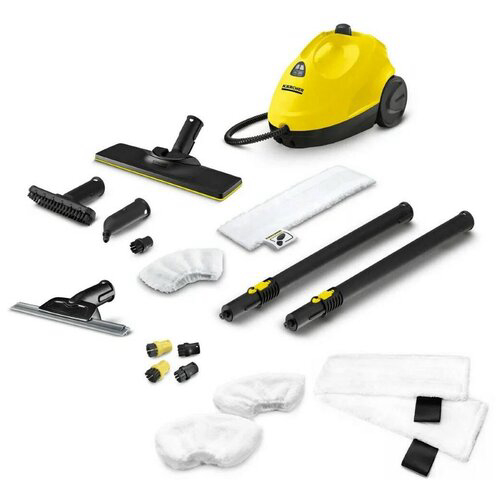 Пароочиститель напольный Karcher EasyFix SC 2 1500Вт желтый/черный