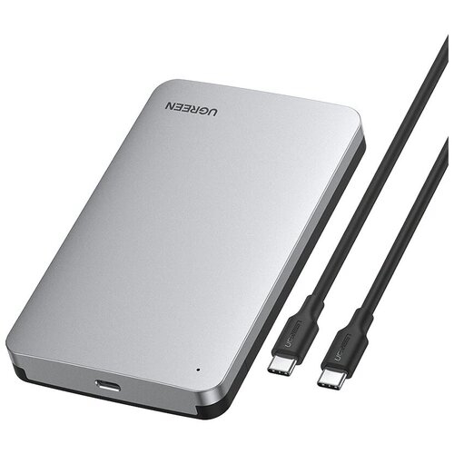 Бокс внешний UGREEN CM300 (70499) 2.5-Inch SATA External Hard Drive Enclosure - Grey