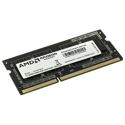 Оперативная память 4Gb DDR-III 1600MHz AMD SO-DIMM (R534G1601S1S-U)