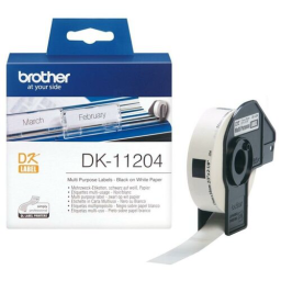 Картридж ленточный Brother DK11204 для Brother QL-570