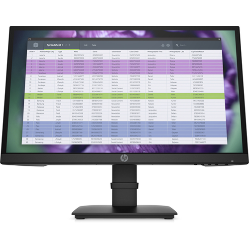 Монитор HP P22 G4 FHD Monitor 21,5 IPS, 1920x1080, 250 cd/m2, 1000:1, 5mc,16:9,3y, DP, HDMI, VGA