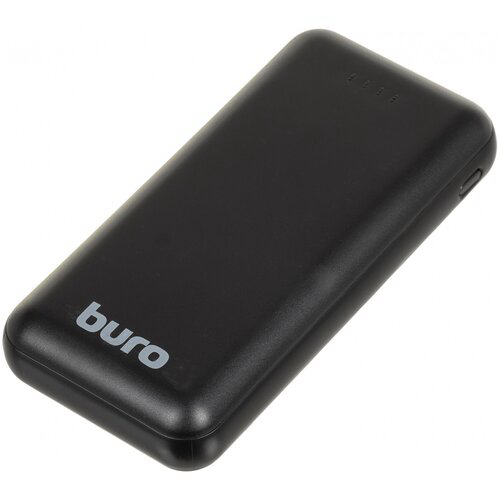 Портативный аккумулятор Buro BPF20E черный [20000 мА*ч, 5 В, 9 В, 12 В, 15 В, USB Type-C, USB, индикация заряда]