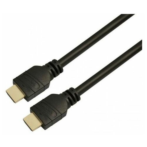 Кабель аудио-видео LAZSO WH-111 HDMI (m)/HDMI (m) 25м. позолоч.конт. черный (WH-111(25M))