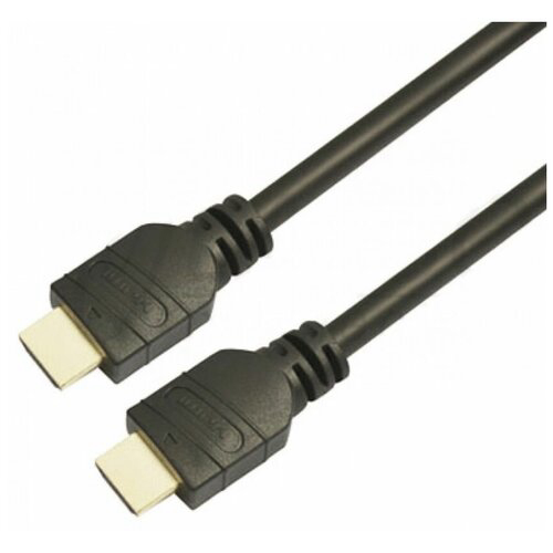 Кабель аудио-видео LAZSO WH-111 HDMI (m)/HDMI (m) 2м. позолоч.конт. черный (WH-111(2M))