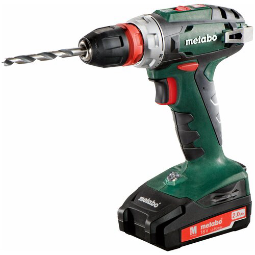 Metabo BS 18 Quick Акк.др-шпв.2х2.0 LiIon,10мм,кейс