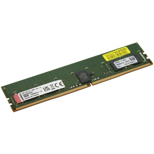 Оперативная память Kingston 8GB 1Rx8 1G x 72-Bit PC4-2666 CL19 Registered w/Parity 288-Pin DIMM ECC KSM26RS8/8MRR