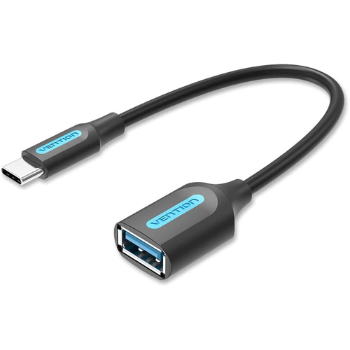 Адаптер-переходник Vention USB CM/ OTG USB 3.0 AF, гибкий - 0,15м.