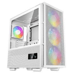 Корпус Deepcool CH560 WH без БП, боковое окно (закаленное стекло)