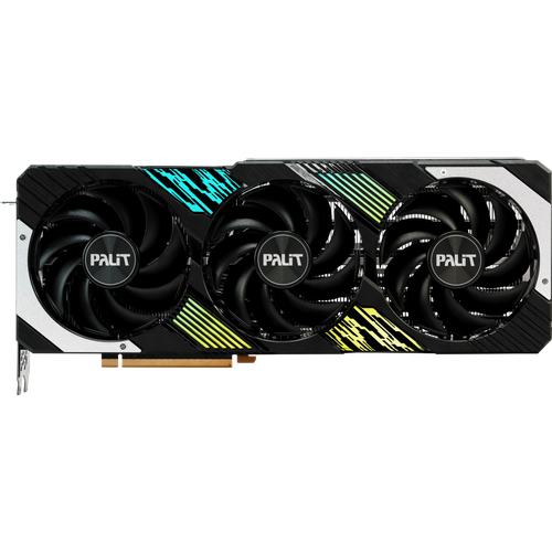 Видеокарта Palit PCI-E 4.0 RTX4080 SUPER GAMINGPRO OC NVIDIA GeForce RTX 4080 Super 16Gb 256bit GDDR6X 2295/23000 HDMIx1 DPx3 HDCP Ret