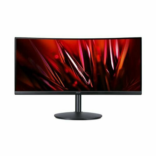 Монитор Acer 34" XZ342CUS3bmiipphx [Curve 1500R, 180 Hz, 3440x1440, VA, 1 ms, 400 cd/m², HDR400, HAS, 2xHDMI, 2xDP, Speakers] UM.CX2EE.301