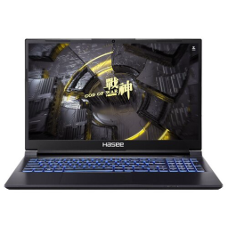 Ноутбук Hasee Z8B63614FH 15,6" FHD 144Hz, i7-13620H, 16GB DDR,SSD1TB,RTX3050,WiFi/BT,no OS,RU KB