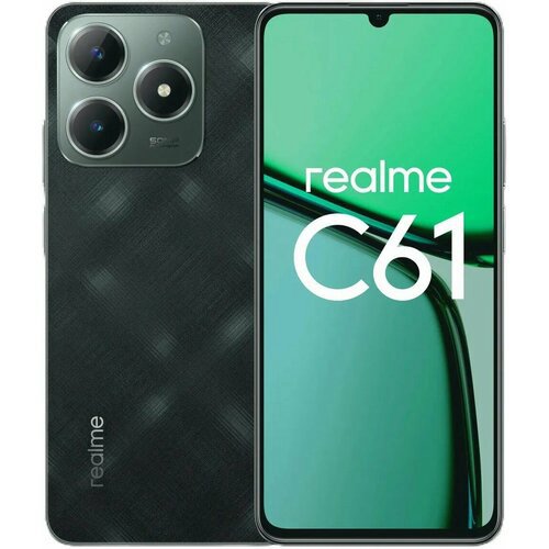 Смартфон Realme RMX3930 C61 128Gb 6Gb темно-зеленый