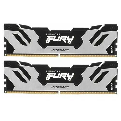 Оперативная память Kingston DDR5 32GB 6000MT/s DDR5 CL32 DIMM FURY Renegade Silver XMP