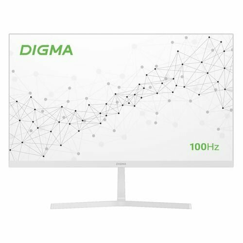 Монитор 27" Digma Progress 27P502F, 1920x1080, IPS, 100Гц, 1хHDMI, 1хDP, белый (DM27SB09)