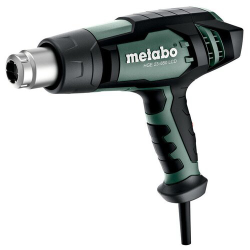 Metabo HGE 23-650 LCD Фен 2300вт,80-650гр,3 насад,Metabox